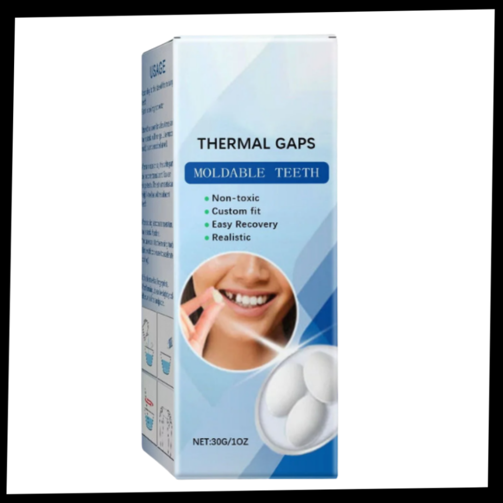 Kit de moldeado de dientes postizos reutilizables