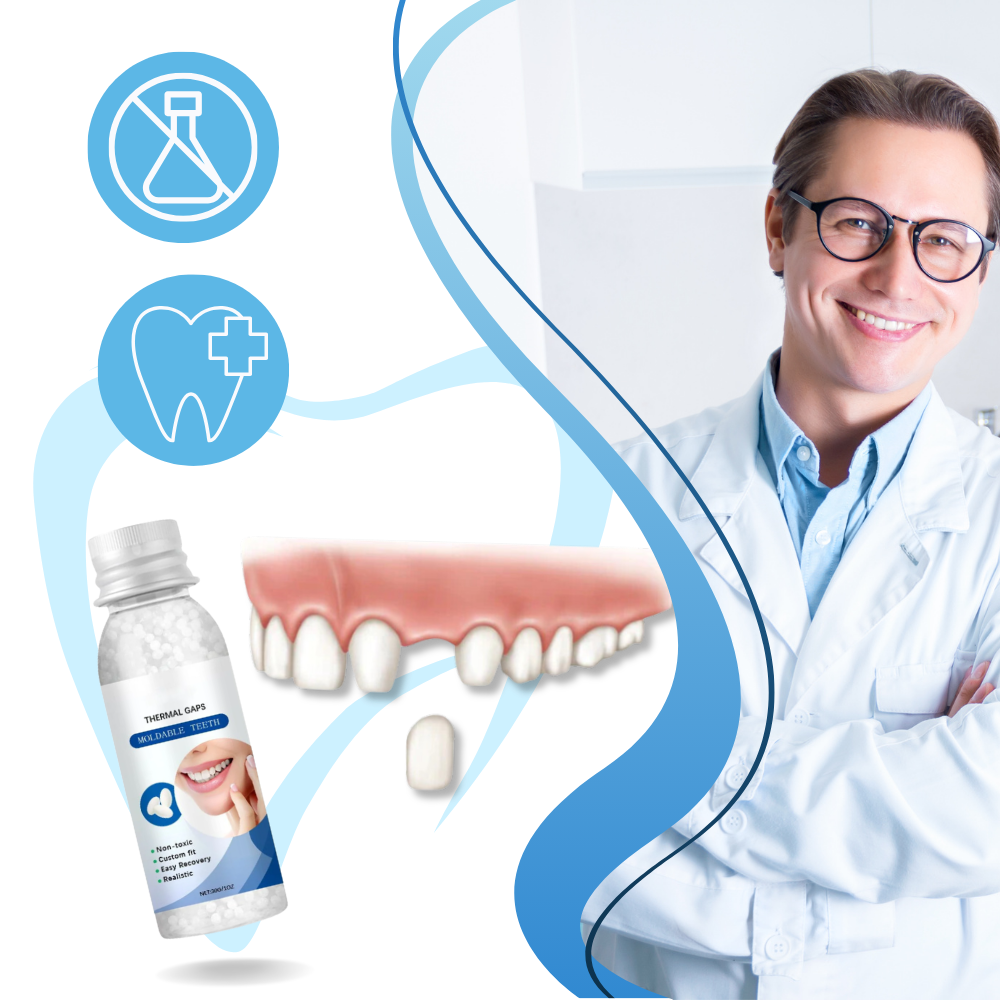 Kit de moldeado de dientes postizos reutilizables