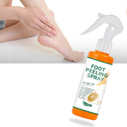 Spray exfoliante para pies