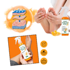 Spray exfoliante para pies