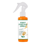 Spray exfoliante para pies