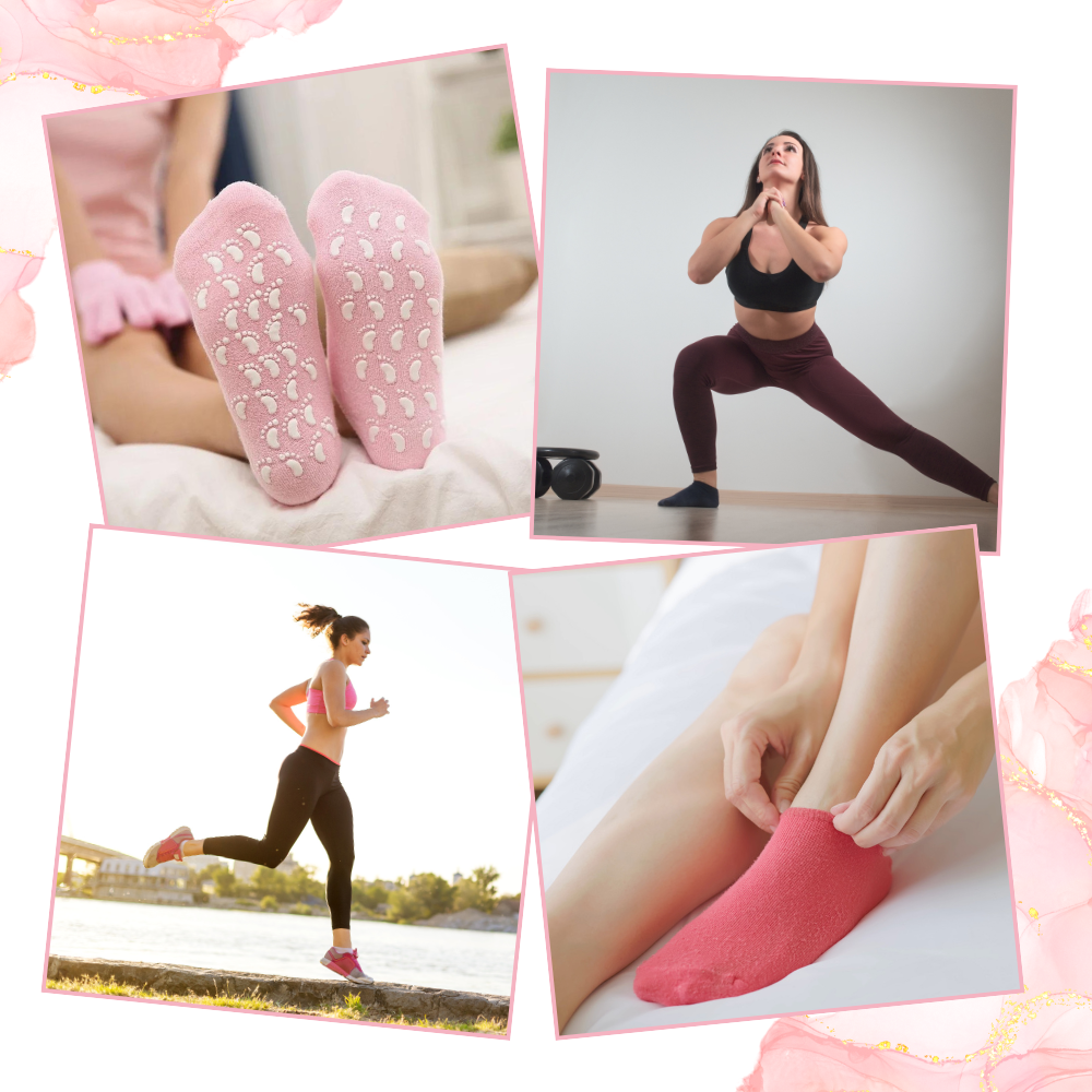 Calcetines hidratantes con efecto calmante