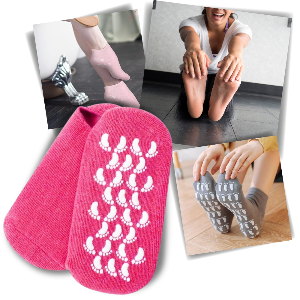 Calcetines hidratantes con efecto calmante