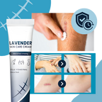 Crema hidratante con silicona para cicatrices
