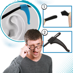 Ganchos antideslizantes para gafas
