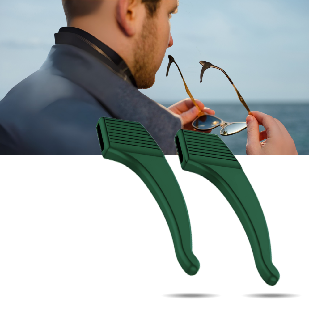 Ganchos antideslizantes para gafas
