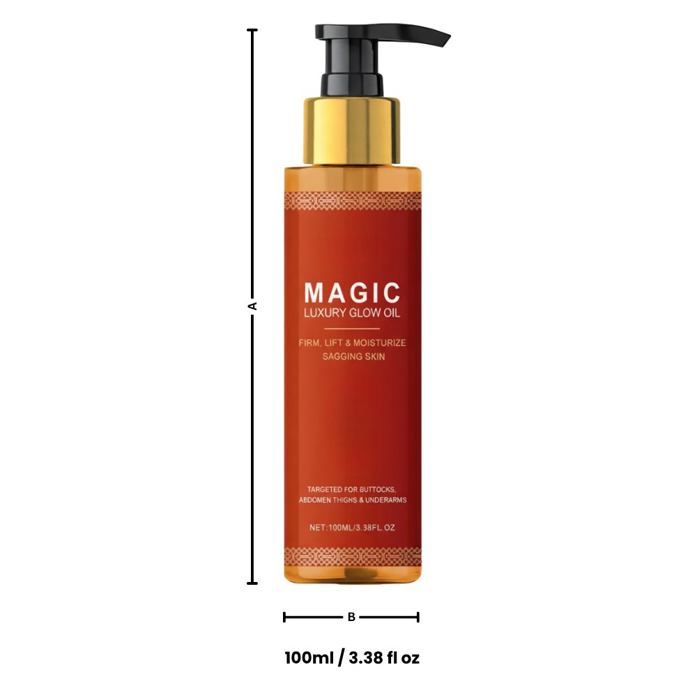 Aceite corporal mágico reafirmante para la piel
