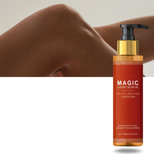 Aceite corporal mágico reafirmante para la piel