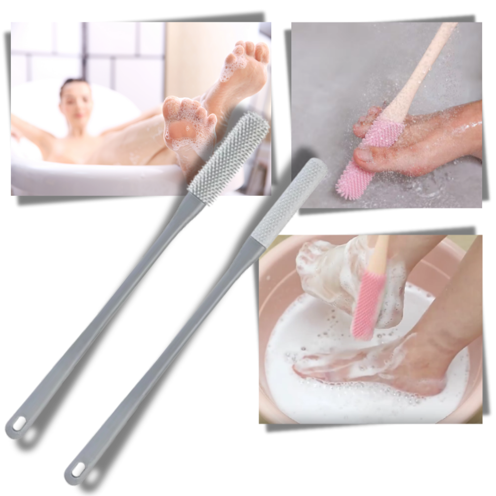 Cepillo para pies con cerdas suaves