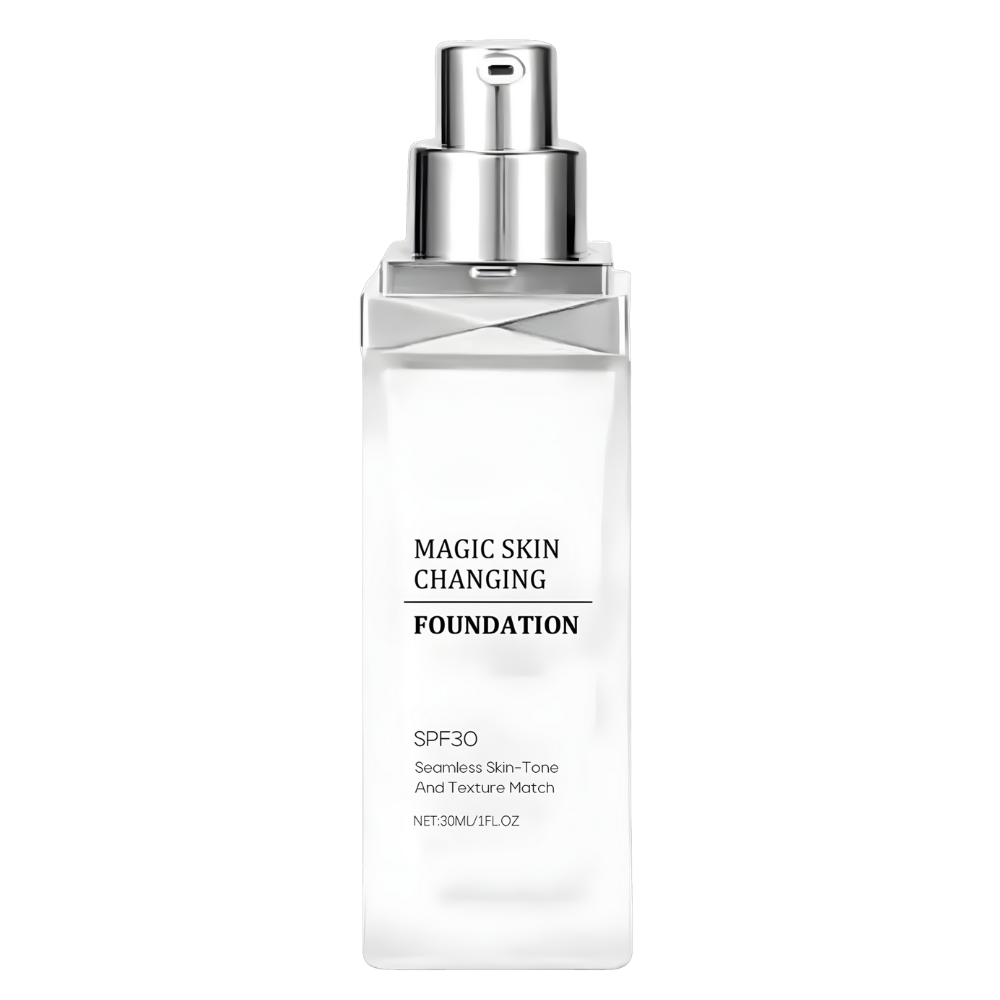 Base de maquillaje con cambio de color SPF 30