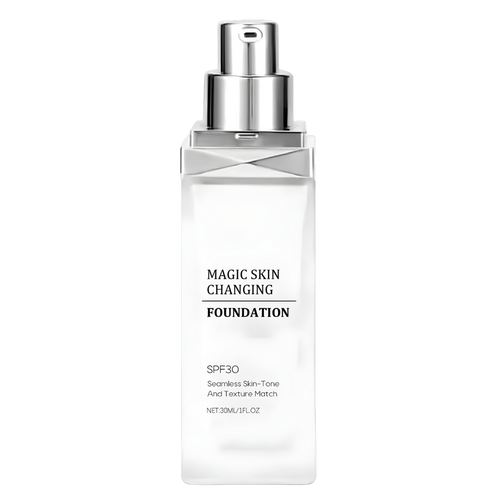 Base de maquillaje con cambio de color SPF 30