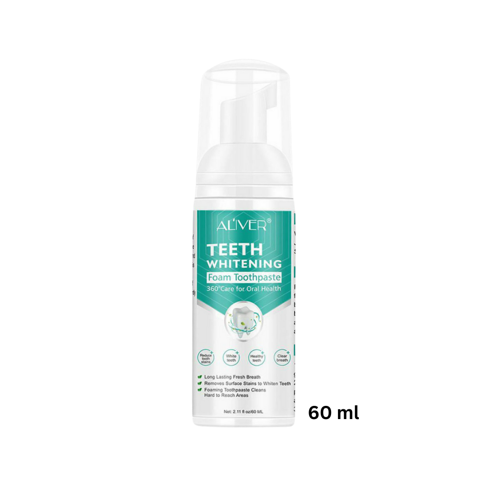 Espuma blanqueadora dental