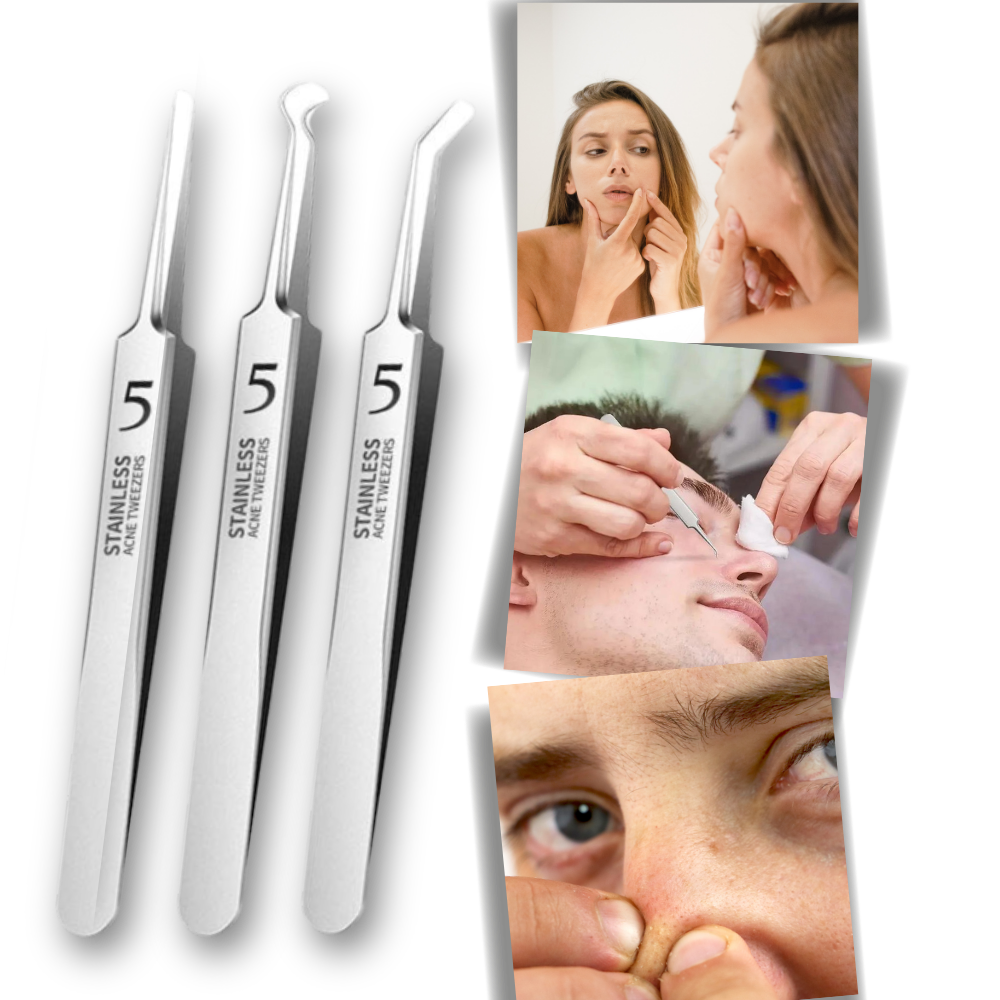 Pinzas faciales de alta precisión
